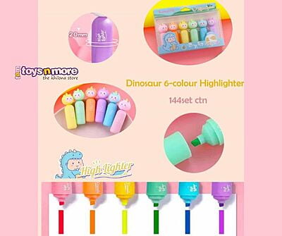 Dino Duck Unicorn Highlighters Kit