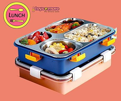 Bento Lunch Box-4 Compartments Bento Lunch Box-4 Compartments