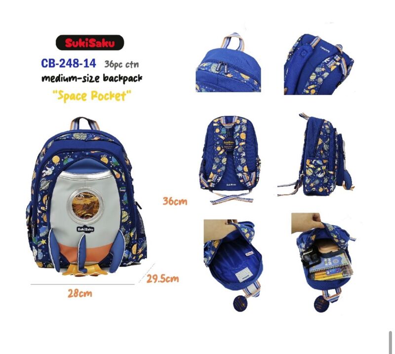 blue space rocket bag blue space rocket bag